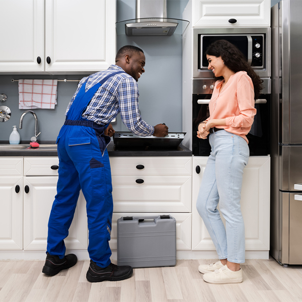 how long does it typically take to complete cooktop repair services in East Otto